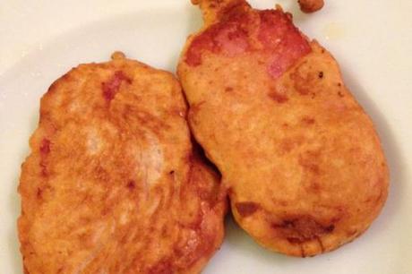 Spam fritters - yuk!