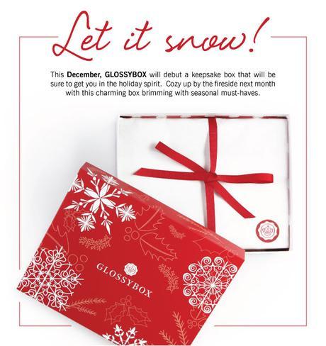 SPOILER ALERT!! (DECEMBER 2015 GLOSSYBOX #1)