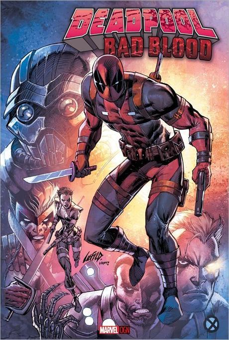 Deadpool: Bad Blood OGN Cover Deadpool: Bad Blood OGN Cover