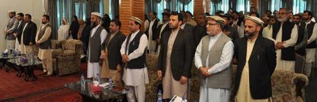 Participants at the Nangarhar PBA launch event.