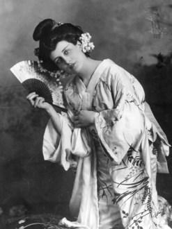 British actress Evelyn Millard as Belasco's Madame Butterfly (1901)