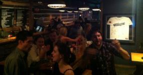 Movember Challenge Karaoke Toronto – Year 6! #MoChaKaTO MoChaKaTO 2012 Crowd