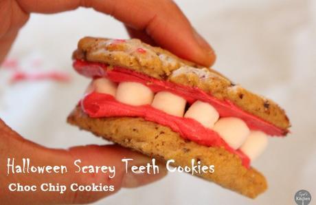Halloween Teeth Cookies