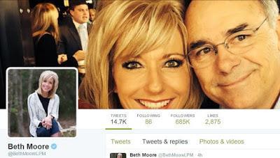 Beth Moore's strangely disappearing tweet: a discernment lesson Beth Moore's strangely disappearing tweet: a discernment lesson