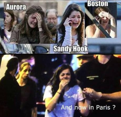 crisis actress at 2015 Paris attack