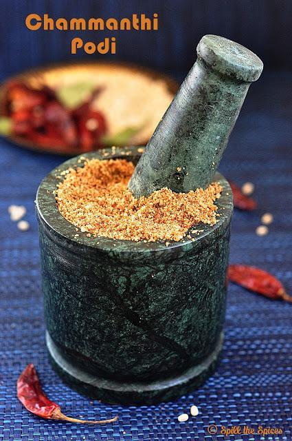 Chammanthi Podi | Coconut Chutney Powder | Thengai Podi
