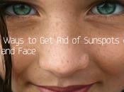 Easy Ways Sunspots Skin Face