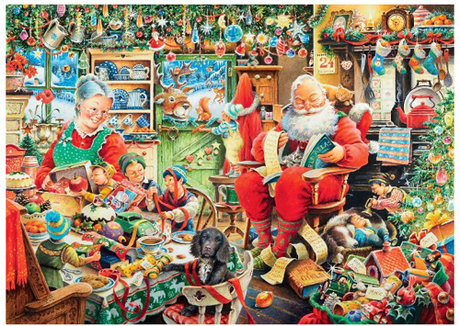 Ravensburger:Santa’s final preparations