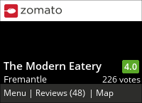 Frolicking in Freo with Food Loose The Modern Eatery Menu, Reviews, Photos, Location and Info - Zomato