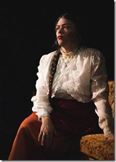 Carolyn Hoerdemann as Mrs. Alving in Ibsen's Ghost, Mary-Arrchie Theatre