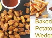 Baked Potato Wedges: Kinds: Chilli Coriander Powder Salted