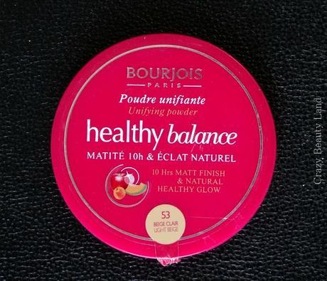 Fall-Winter Favorite : Bourjois Healthy Balance Unifying Powder 53 Light Beige / Beige Clair Review