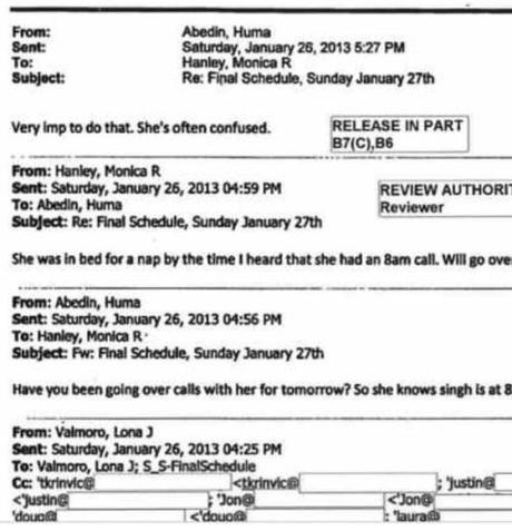 clinton confused email