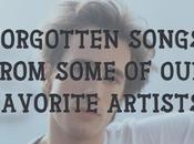 Forgotten Songs from Some Favorite Artists