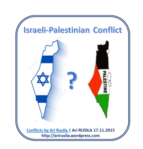Israeli-Palestinian conflict maps by Ari Rusila