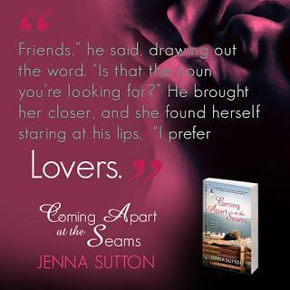 Coming Apart at the Seams - A Riley O'Brien & CO. Romance by Jenna Sutton- Pre- Release Blitz +  A Chance to Win a Kindle Fire HD 7