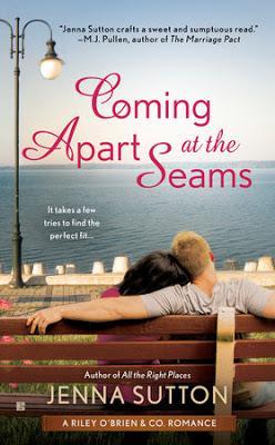 Coming Apart at the Seams - A Riley O'Brien & CO. Romance by Jenna Sutton- Pre- Release Blitz +  A Chance to Win a Kindle Fire HD 7