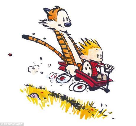 Doppelgangers: Marshall and Kali have been compared to the characters of the comic strip Calvin and Hobbes, which follows the antics of a boy named Calvin and his stuffed tiger