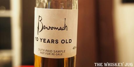 Benromach 10 Years Label