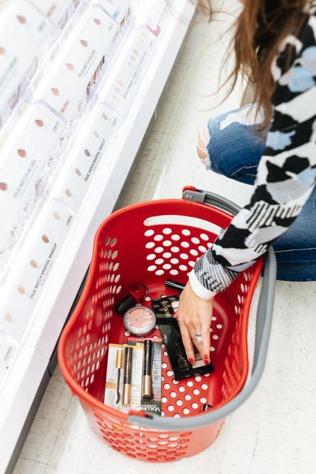 Amy Havins shops for beauty products with the Target Beauty Concierge.