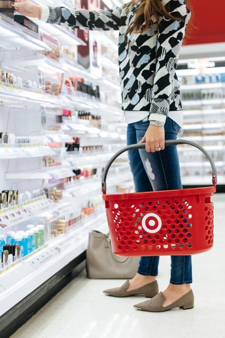 Amy Havins shops for beauty products with the Target Beauty Concierge.