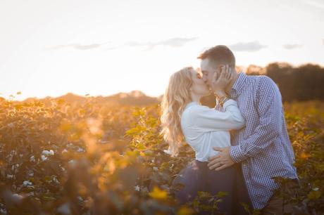 Couple photos in the cotton field- The Samantha Show