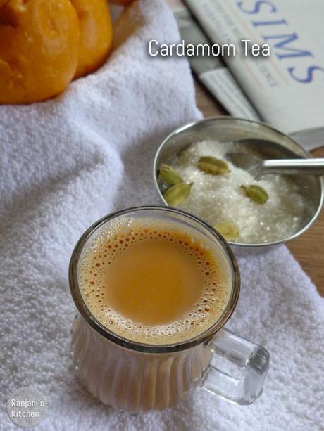 Cardamom tea