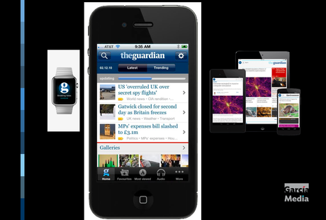 Guardian Mobile Innovation: small screens, frequency
