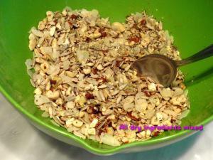 Vegan Gluten-free Nut & seed granola!