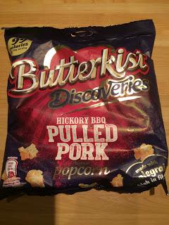 Today's Review: Butterkist Discoveries Hickory BBQ Pulled Pork Popcorn