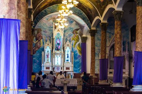 La Basílica Menor de Santiago Apóstol in Nata, Panama is one of the oldest churches in the Americas.