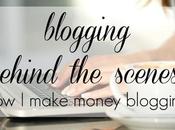 Blogging Behind Scenes: Make Money