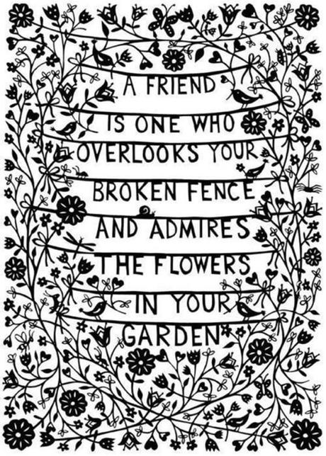 Quotes About Friendship With A Garden Analogy