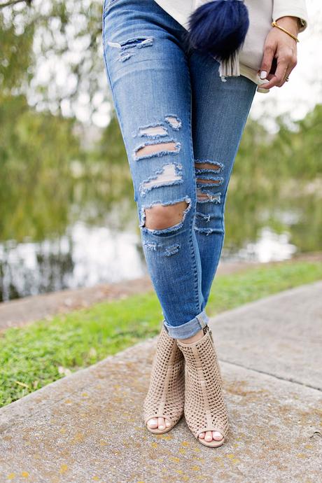 how to wear winter white, how to wear a faux fur jacket for day and night, casual and glam, target wonderlist, sam edelman aubriana