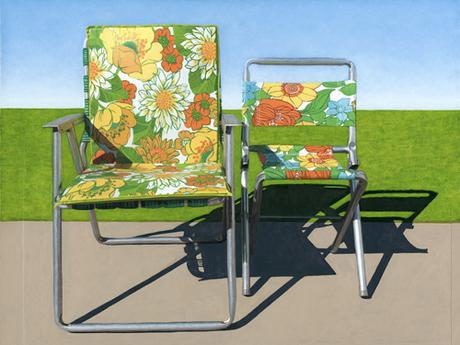 Floral Lawn Chairs By Leah Giberson Jealous Curator