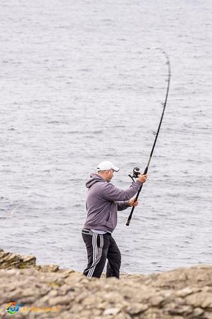 Irish fisherman at Loop Head, a Cliffs of Moher alternative
