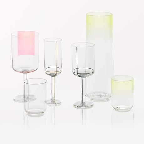 hay color glasses by scholten & baijings