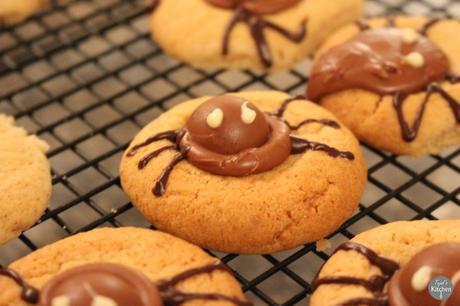SnickerDoodle Spider Cookies