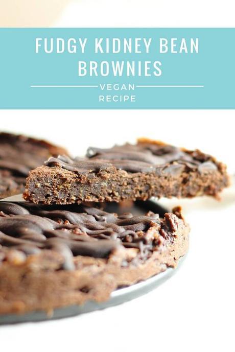 Fudgy Kidney Bean Brownies | Vegan Recipe