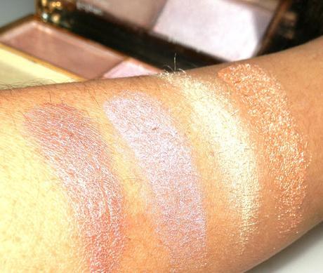 Sleek Makeup Precious Metals Highlighting Palette Solstice Swatches  