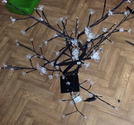 Led cherry blossom tree with lights