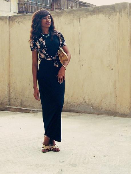 All Black and Floral All Black and Floral