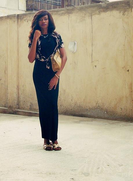 All Black and Floral All Black and Floral