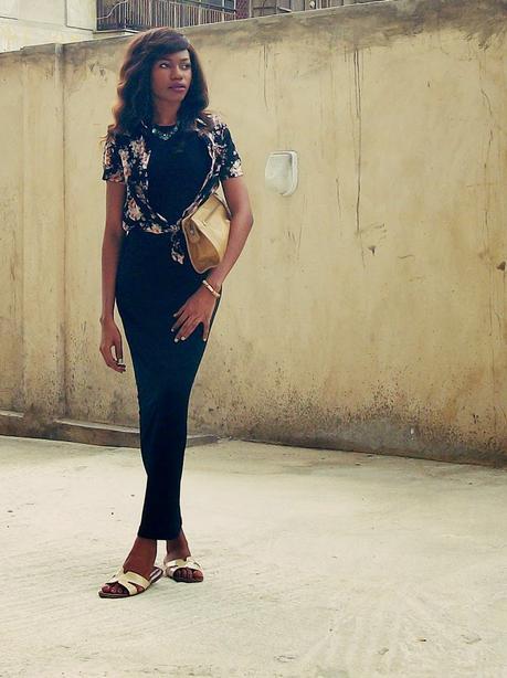 All Black and Floral All Black and Floral