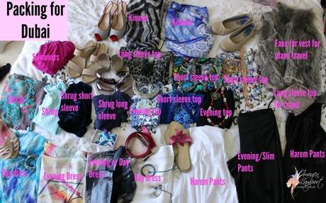 How I Packed for Dubai the 2nd Time Around
