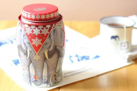 Williamson Tea Christmas Elephant Tea Caddy