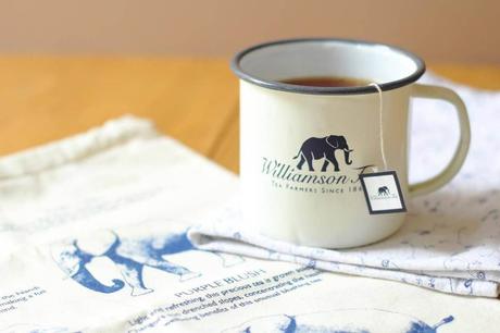 Williamson Tea enamel mug