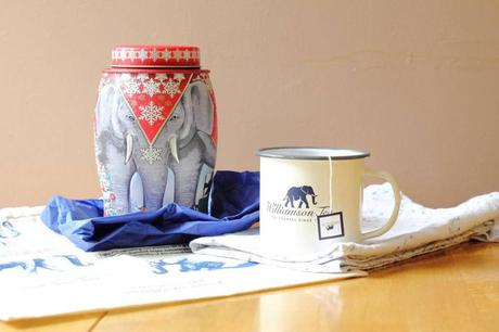 Williamson Tea Elephant Tea Caddy Gift Set