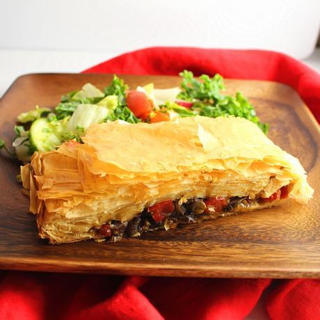 Vegetable Strudel for #SundaySupper Vegetable Strudel