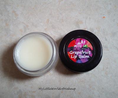 Mitti Se Grapefruit Lip Balm Review